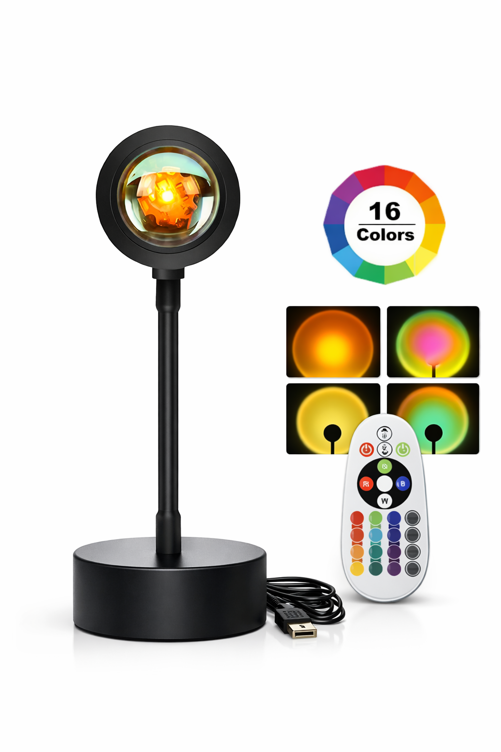 Lunory Sunset Projector Lamp